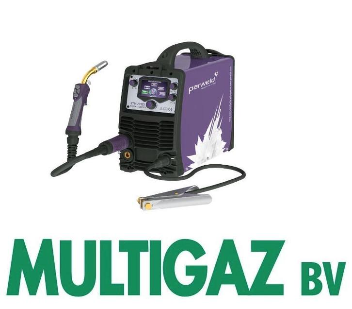 Parweld XTM 201Di MULTI-PROCES MIG TIG MMA INVERTER, Doe-het-zelf en Verbouw, Gereedschap | Lasapparaten, Nieuw