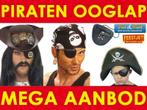 Piraten ooglap kopen - Ooglapjes voor piraat - Accessoires, Kinderen en Baby's, Carnavalskleding en Verkleedspullen, Ophalen of Verzenden