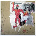 Jean-Michel Basquiat (1960-1988) - Untitled (Red Warrior) -