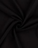 Viscose Stretch Zwart, Hobby en Vrije tijd, Stoffen en Lappen, Nieuw, Zwart