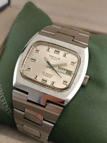 Renis Geneve - TV Case Jumbo Automatic Dress Watch - Zonder beschikbaar voor biedingen