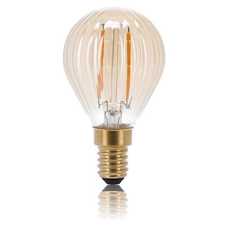 LED FILAMENT | E14 | KOGEL MINI | DIMBAAR | AMBER | 2W, Huis en Inrichting, Lampen | Overige