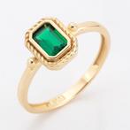 Zonder Minimumprijs - Ring - 14 karaat Geel goud - 0.92ct., Sieraden, Tassen en Uiterlijk, Ringen, Nieuw