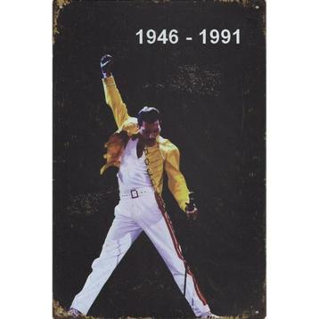 Concert Bord - Freddie Mercury Queen 1946-1991