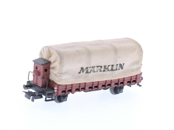 Schaal H0 Märklin 322 .3 goederenwagen met huif #P24, Hobby en Vrije tijd, Modeltreinen | H0, Wisselstroom, Analoog, Gebruikt