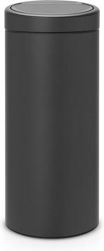 Brabantia Touch Bin Prullenbak - 30 l - Mineral Infinite, Verzenden, Zo goed als nieuw