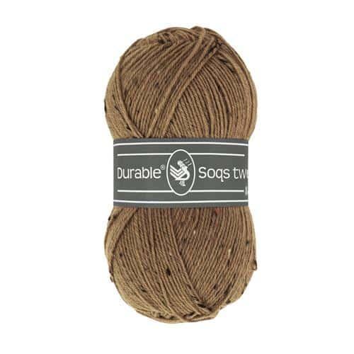 Durable Soqs Tweed - 2218 Hazelnut, Hobby en Vrije tijd, Breien en Haken, Nieuw, Verzenden