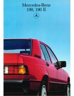 1985 MERCEDES BENZ 190 BROCHURE NEDERLANDS, Boeken, Auto's | Folders en Tijdschriften, Nieuw, Author
