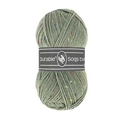 Durable Soqs tweed 402 Seagrass, Hobby en Vrije tijd, Breien en Haken, Breien of Haken, Nieuw, Wol of Garen, Ophalen of Verzenden