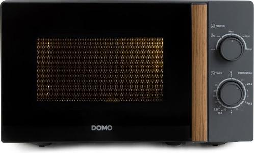 DOMO DO2920 Solo Microgolfoven “Wood You” - Magnetron - 20 L, Witgoed en Apparatuur, Magnetrons, Zo goed als nieuw, Ophalen of Verzenden