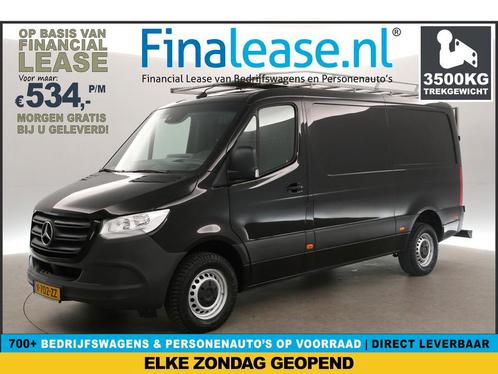 Mercedes-Benz Sprinter 316 2.2 CDI L2H1 164PK AUT Cam €534pm, Auto's, Bestelauto's, Lease, Automaat, Diesel, Mercedes-Benz, Zwart