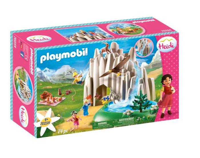 Playmobil Heidis Kristalmeer met Heidi, Peter en Clara - 70, Kinderen en Baby's, Speelgoed | Playmobil, Nieuw, Verzenden