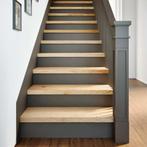 vidaXL Traptreden 2 st 80x30x2 cm onbehandeld massief, Doe-het-zelf en Verbouw, Ladders en Trappen, Verzenden, Nieuw