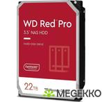 WD HDD 3.5  22TB S-ATA3 WD221KFGX Red Pro, Computers en Software, Harde schijven, Verzenden, Nieuw, Western Digital