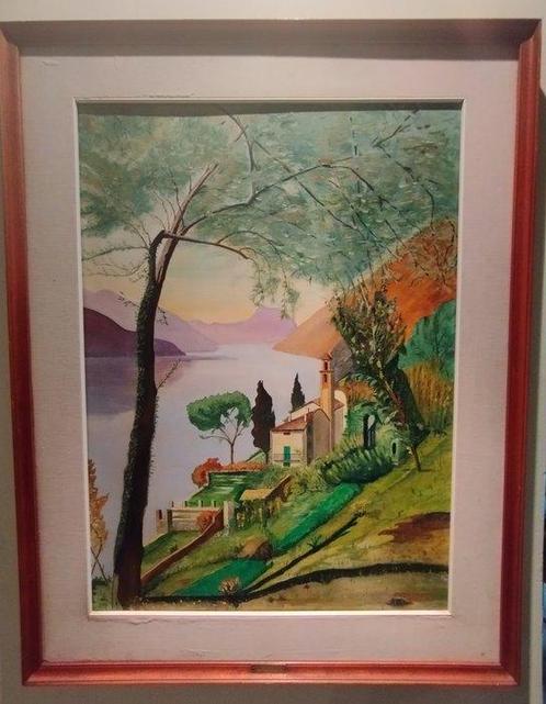 Italiaanse school (XX) - Paesaggio, Antiek en Kunst, Kunst | Schilderijen | Klassiek