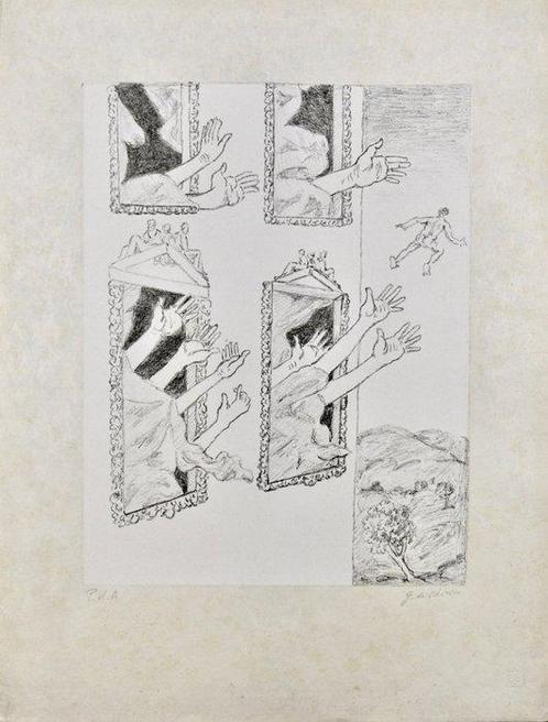 Giorgio De Chirico (1888-1978) - Le Mani Misteriose, Antiek en Kunst, Antiek | Overige Antiek