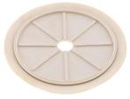 200 Mm Platte NRE Witte Vacuüm Zuignap G 1/2 Inch, Verzenden, Nieuw