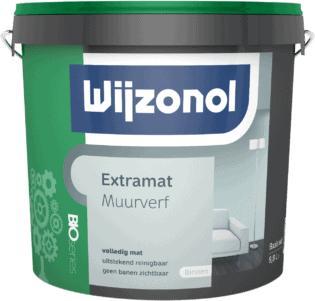 Wijzonol Muurverf Extramat BIOseries 10 liter, Doe-het-zelf en Verbouw, Verf, Beits en Lak, Nieuw, Ophalen of Verzenden