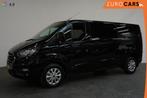 Ford Transit Custom 300 2.0 TDCI L2H1 Limited Dubbele cabine, Auto's, Bestelauto's, Automaat, Zwart, Diesel, Nieuw