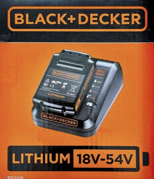BLACK+DECKER BDC2A20-QW 18V accu starterset - 2A Lader, Doe-het-zelf en Verbouw, Gereedschap | Boormachines, Overige typen, Nieuw