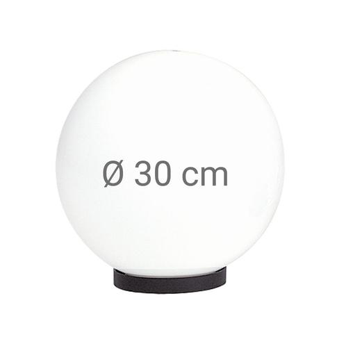 Bol opaal Ø 30 incl. flens Tuinverlichting, Tuin en Terras, Buitenverlichting, Verzenden