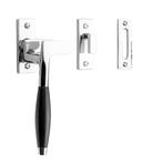 Raamsluiting Klassiek ventilatiestand nikkel links, Doe-het-zelf en Verbouw, Hang- en Sluitwerk, Ophalen of Verzenden, Nieuw, Koper of Messing