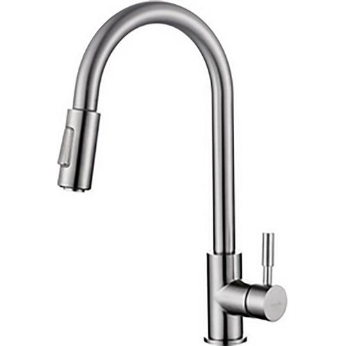 Wiesbaden Benton Keukenkraan - Coldstart - Uittrekbare, Doe-het-zelf en Verbouw, Sanitair, Nieuw, Ophalen of Verzenden