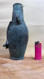 Vaas - Brons - bronze vase with bats, Antiek en Kunst