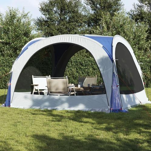 Partytent 360x360x215 cm 185T taft blauw (Kampeertenten), Caravans en Kamperen, Kampeeraccessoires, Nieuw, Verzenden