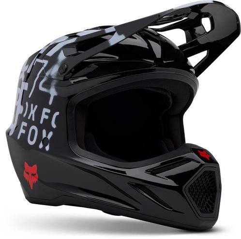 FOX V3 Seventy4 MIPS Zwart Crosshelm, Motoren, Kleding | Motorhelmen, XXL, Nieuw met kaartje, Overige merken, Offroadhelm, Verzenden