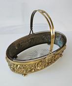 Art Nouveau - Tafelmiddenstuk - Koper - Glas