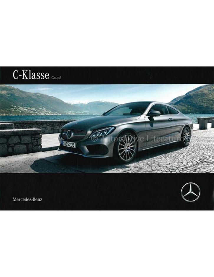 2015 MERCEDES BENZ C KLASSE COUPÉ BROCHURE DUITS, Boeken, Auto's | Folders en Tijdschriften