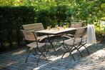 Bellini dining tuinstoel met armleuning 4-Seasons Outdoor, Tuin en Terras, Ophalen of Verzenden, Nieuw, Teakhout