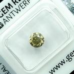 1 pcs Diamant (Natuurlijk gekleurd) - 1.01 ct - Rond - Fancy, Sieraden, Tassen en Uiterlijk, Edelstenen, Nieuw