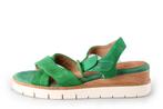 Tamaris Sandalen in maat 38 Groen | 10% extra korting, Tamaris, Verzenden, Sandalen of Muiltjes, Zo goed als nieuw