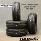 215/55/17 98V Vredestein winterbanden 7,6/5,8mm profiel 4X, 17 inch, Band(en), Personenwagen, Gebruikt