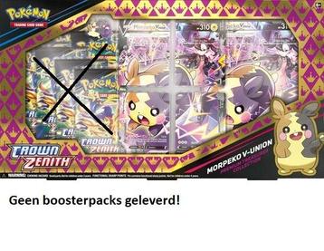 Pokémon Crown Zenith Morpeko V-Union Premium Collection - beschikbaar voor biedingen