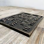 Plaque - Railroad sign - Gietijzer, Antiek en Kunst, Curiosa en Brocante