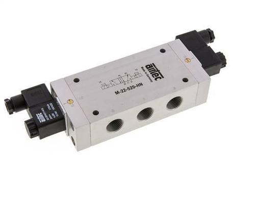 5/2 G1/2 Bi-Stabiel Magneetventiel 115V AC, Doe-het-zelf en Verbouw, Gereedschap | Machine-onderdelen en Toebehoren, Nieuw, Verzenden