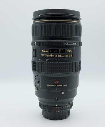 Nikon 80-400mm f/4-5.6 VR Tele-zoom objectief