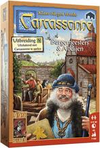 Carcassonne - Burgemeesters en Abdijen | 999 Games -, Hobby en Vrije tijd, Gezelschapsspellen | Bordspellen, Nieuw, Verzenden
