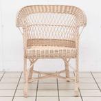 Roze Rieten Fauteuil, Huis en Inrichting, Fauteuils, Ophalen of Verzenden, Nieuw