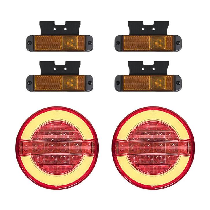 Verlichtingset Aanhanger 6-Delig, Auto-onderdelen, Verlichting, Nieuw, Ophalen of Verzenden