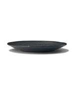 HEMA Ontbijtbord Ø23cm Porto reactief glazuur zwart, Verzenden, Nieuw