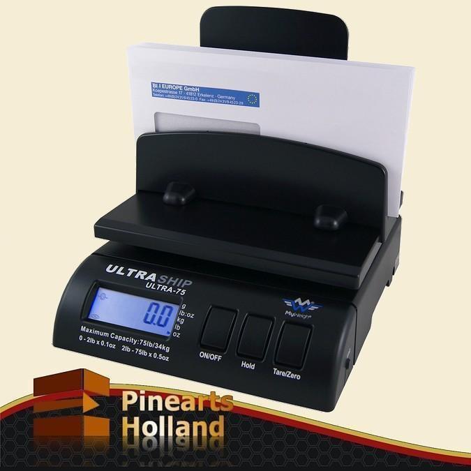 Ultraship Post Weegschaal, Pakkettenweegschaal tot 34 Kg, Witgoed en Apparatuur, Weegschalen, 1 tot 500 gram, Digitaal, Nieuw