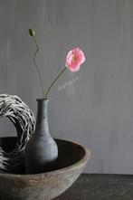 Zijden poppy Klaproos tak light pink 70 cm, Ophalen of Verzenden, Nieuw