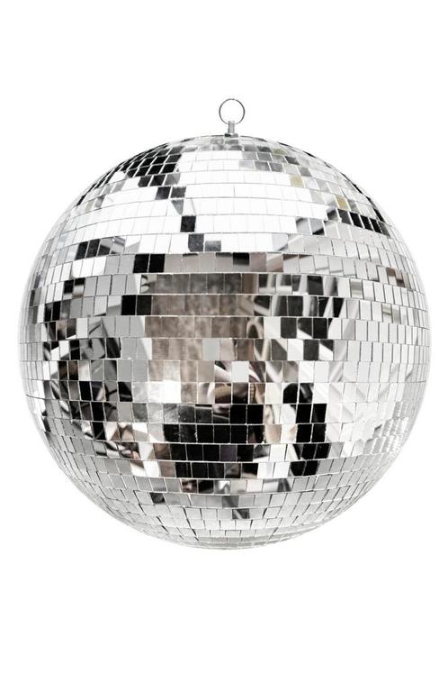 Discobal Ø 40 cm Professioneel Discobol Groot Zilver Spiegel, Hobby en Vrije tijd, Feestartikelen, Carnaval, Feestartikel, Nieuw
