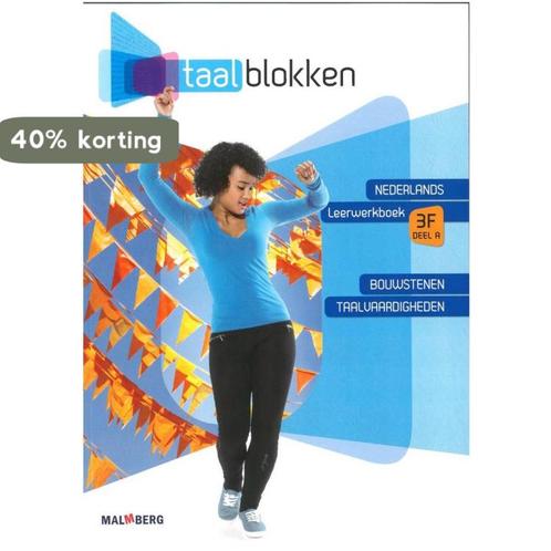 Taalblokken 3F deel a 9789034596925 Malmberg, Boeken, Literatuur, Gelezen, Verzenden
