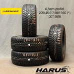 205/45/17 88V RSC (*) Dunlop winterbanden 6,5mm profiel 4X, Gebruikt, 17 inch, Band(en), Personenwagen