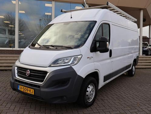 Fiat Ducato 35 2.3 130 PK MULTIJET L3H2 EURO 6, Auto's, Bestelauto's, Lease, Handgeschakeld, Wit, Financial lease, Stof, Diesel